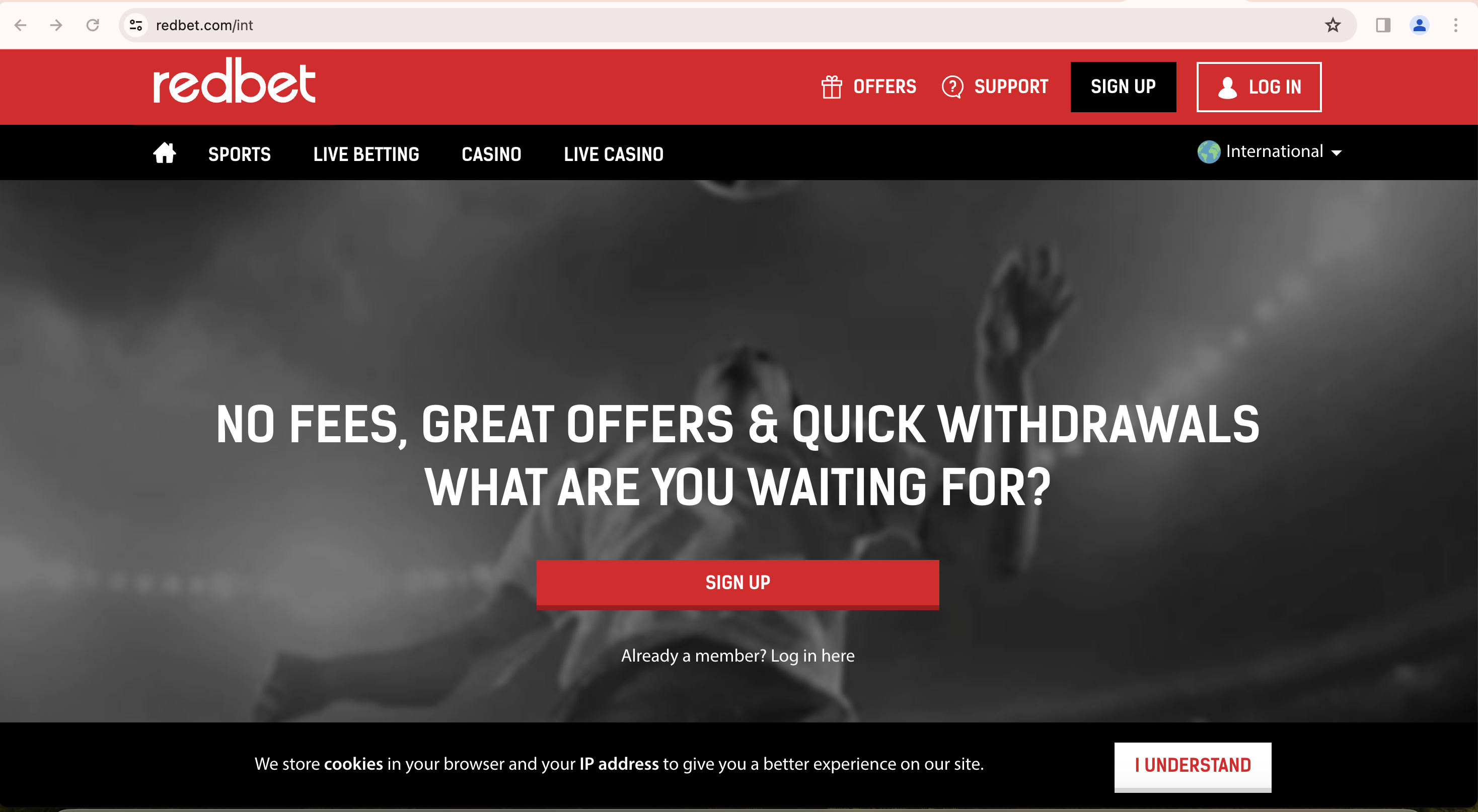 Redbet Betting & Casino Script with FREE Lifetime Odds Data